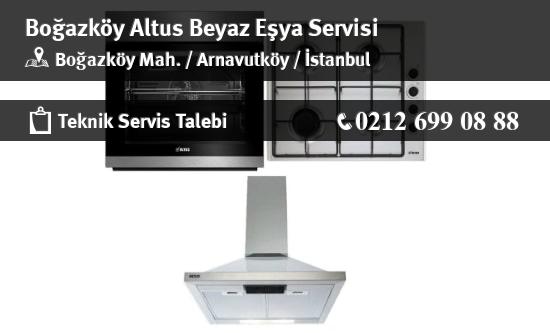 Boğazköy Altus Beyaz Eşya Servisi İletişim