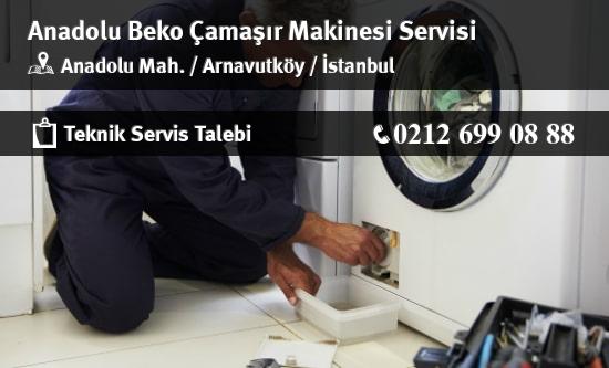 Anadolu Beko Çamaşır Makinesi Servisi İletişim
