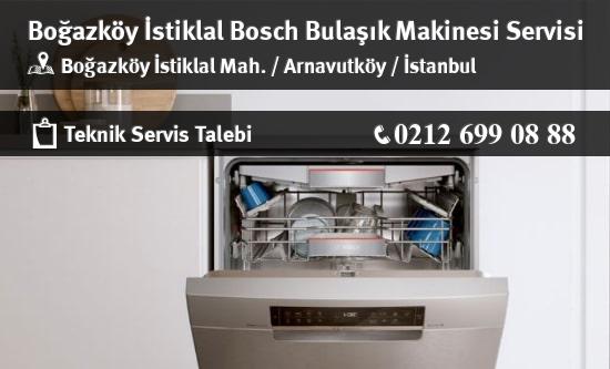 Boğazköy İstiklal Bosch Bulaşık Makinesi Servisi İletişim
