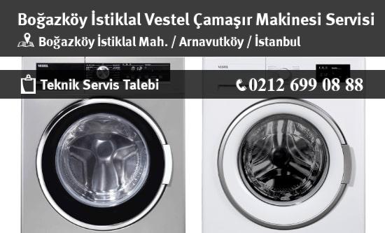 Boğazköy İstiklal Vestel Çamaşır Makinesi Servisi İletişim