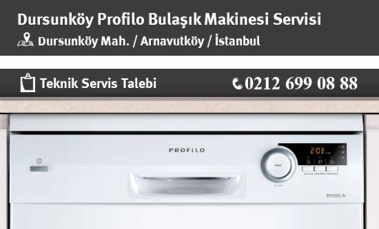 Dursunköy Profilo Bulaşık Makinesi Servisi İletişim