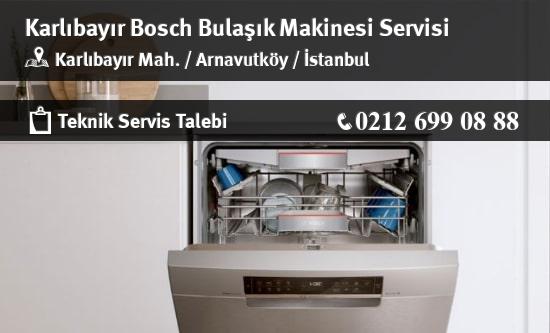 Karlıbayır Bosch Bulaşık Makinesi Servisi İletişim