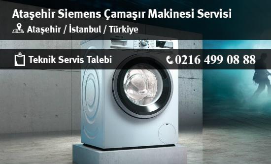 Ataşehir Siemens Çamaşır Makinesi Servisi İletişim