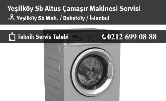 Yeşilköy Sb Altus Çamaşır Makinesi Servisi İletişim