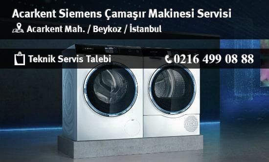 Acarkent Siemens Çamaşır Makinesi Servisi İletişim