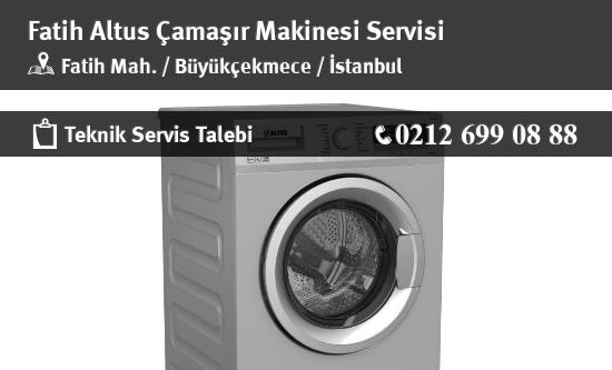 Fatih Altus Çamaşır Makinesi Servisi İletişim