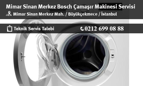 Mimar Sinan Merkez Bosch Çamaşır Makinesi Servisi İletişim