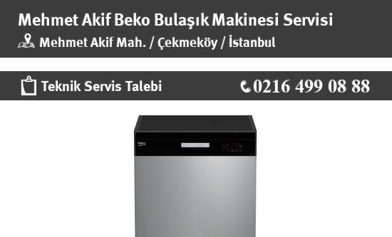 Mehmet Akif Beko Bulaşık Makinesi Servisi İletişim
