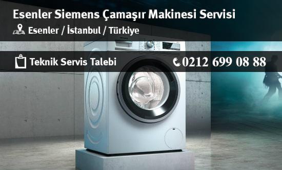 Esenler Siemens Çamaşır Makinesi Servisi İletişim