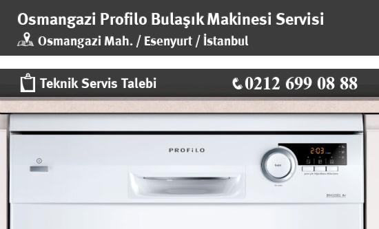 Osmangazi Profilo Bulaşık Makinesi Servisi İletişim