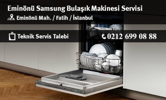 Eminönü Samsung Bulaşık Makinesi Servisi İletişim