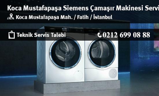 Koca Mustafapaşa Siemens Çamaşır Makinesi Servisi İletişim
