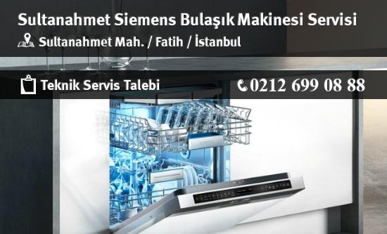 Sultanahmet Siemens Bulaşık Makinesi Servisi İletişim