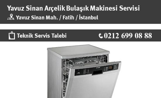Yavuz Sinan Arçelik Bulaşık Makinesi Servisi İletişim