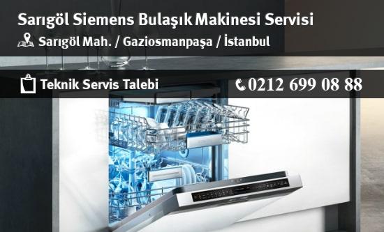 Sarıgöl Siemens Bulaşık Makinesi Servisi İletişim