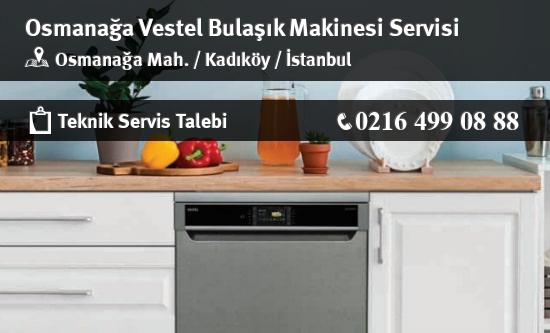 Osmanağa Vestel Bulaşık Makinesi Servisi İletişim