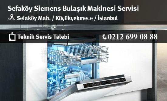 Sefaköy Siemens Bulaşık Makinesi Servisi İletişim