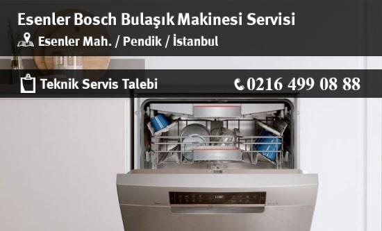 Esenler Bosch Bulaşık Makinesi Servisi İletişim