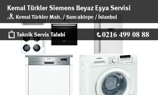 Kemal Türkler Siemens Beyaz Eşya Servisi İletişim