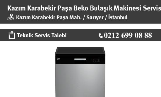 Kazım Karabekir Paşa Beko Bulaşık Makinesi Servisi İletişim