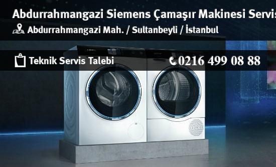 Abdurrahmangazi Siemens Çamaşır Makinesi Servisi İletişim