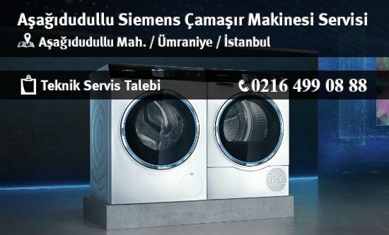 Aşağıdudullu Siemens Çamaşır Makinesi Servisi İletişim