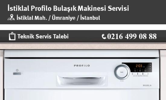 İstiklal Profilo Bulaşık Makinesi Servisi İletişim