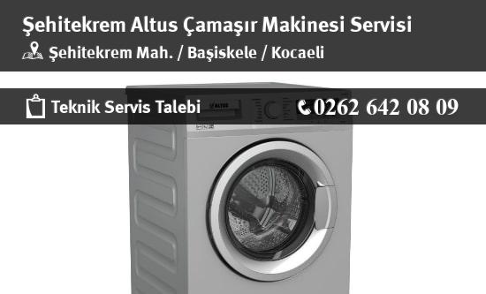 Şehitekrem Altus Çamaşır Makinesi Servisi İletişim