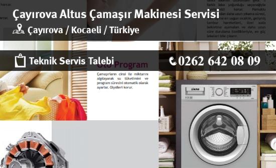Çayırova Altus Çamaşır Makinesi Servisi İletişim