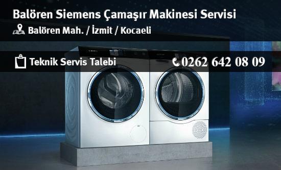 Balören Siemens Çamaşır Makinesi Servisi İletişim