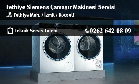 Fethiye Siemens Çamaşır Makinesi Servisi İletişim