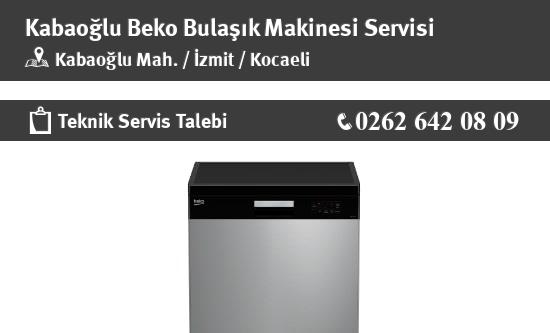 Kabaoğlu Beko Bulaşık Makinesi Servisi İletişim
