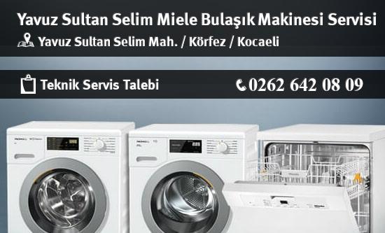 Yavuz Sultan Selim Miele Bulaşık Makinesi Servisi İletişim